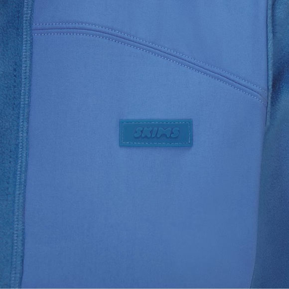 Skims fleece lounge fitted jacket - Picture 3 of 6